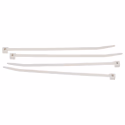 Brady Nylon Wire & Cable Ties, Parallel entry cable tie, Nylon, Transparent, 98 mm, 2.5 mm, 100 pc(s)