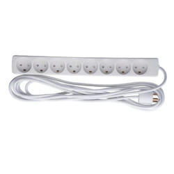 Microconnect GRU00850WDK power extension 5 m 8 AC outlet(s) Indoor Whi