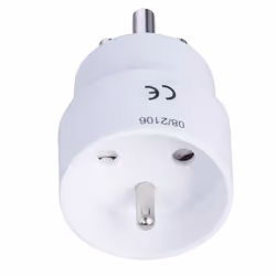 Microconnect GRUPADK power plug adapter Type K (DK) Type E (FR) White - Additional view 4