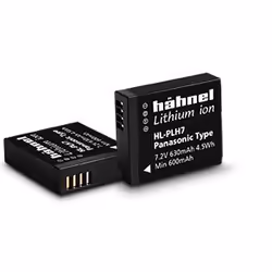 Hahnel HL-PLH7, 630 mAh, 7.2 V, Lithium-Ion (Li-Ion)