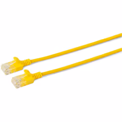 CAT6 slim cables is perfect for installations where you need to save space in IT Racks and Cabinets. They cables are thinner ...