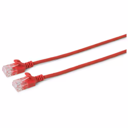 CAT6 slim cables is perfect for installations where you need to save space in IT Racks and Cabinets. They cables are thinner ...