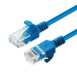 Microconnect V-UTP6A03B-SLIM networking cable Blue 3 m Cat6a U/UTP (UT