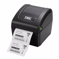 TSC DA220, Direct thermal, 203 x 203 DPI, 152 mm/sec, Wired, Black