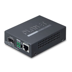 PLANET 10/100/1000Base-T to miniGBIC network media converter 1000 Mbit/s 0 nm Multi-mode Black