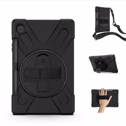 eSTUFF AUSTIN Defender Case for Samsung Galaxy Tab S6 Lite 2022/2020 - Black - Additional view 4