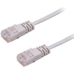 Microconnect V-UTP603-FLAT networking cable Grey 3 m Cat6 U/UTP (UTP)