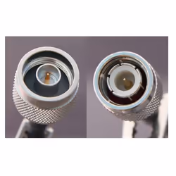 DMT 25m N-Male/FF400/TNC-Male coaxial cable FF400/TNC Black