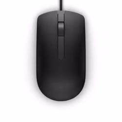 DELL MS116 mouse Ambidextrous USB Type-A Optical 1000 DPI