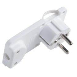 Microconnect PESCHPLUG-W power plug adapter Type F White