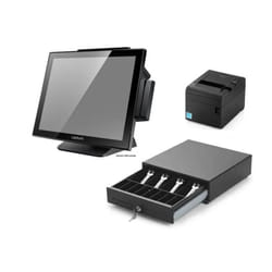 Capture CA-PIB-2 POS system J1900 2 GHz 38.1 cm (15") 1024 x 768 pixels Touchscreen Black
