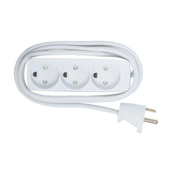 Microconnect GRU00315WDK power extension 1.5 m 3 AC outlet(s) Indoor White