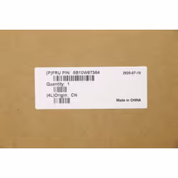 Lenovo 5B10W67364 laptop spare part Battery - Additional view 5