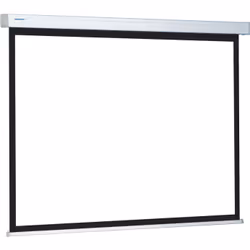 - Professional manual projection screen. available with various aspect ratios and screenfabrics.- The spring mechanism allows ...
