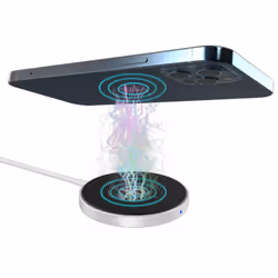 eSTUFF ES638100 mobile device charger Smartphone Aluminium AC Wireless charging Fast charging Indoor