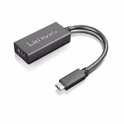 The Lenovo USB-C to HDMI adapter turns an available USB-C port into an HDMI 1.4-compliant output. with high-resolution video ...