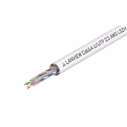 Lanview LVN122182, 500 m, Cat6a, U/UTP (UTP), White