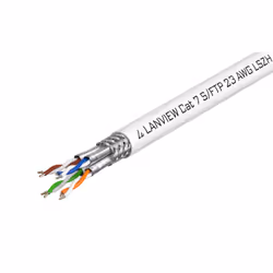 Lanview LVN122506, 500 m, Cat7, SF/UTP (S-FTP), White