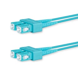 Lanview LVO231473 InfiniBand/fibre optic cable 1 m 2x SC Aqua colour
