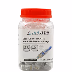 Lanview LVN125310 wire connector RJ45 Transparent - Additional view 4