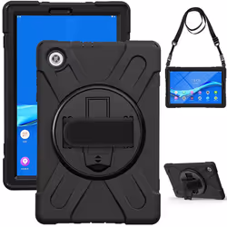 eSTUFF AUSTIN Defender Case for Lenovo TAB M10 HD 2nd Gen (TB-X306X) - Black - Additional view 4