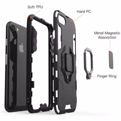CoreParts MOBX-COV-JL-XR mobile phone case 15.5 cm (6.1") Cover Black - Additional view 6