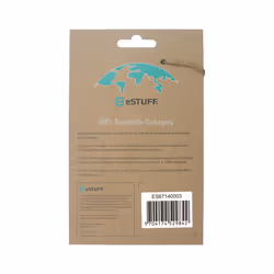 eSTUFF ES67140003 mobile phone case 15.5 cm (6.1") Cover Transparent