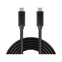 Vivolink PROUSBCMM1.8 USB cable USB 3.2 Gen 1 (3.1 Gen 1) 1.8 m USB C Black