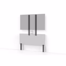 Heckler Design H544-BG, Wall mount, Black, Wall, AV Credenza, Steel, 229 mm