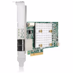 Smart Array P408e-p SR modular controller - 12 Gb/s SAS. 6 Gb/s SATA and PCIe 3.0x8. 8-SAS 8-external Mini-SAS lanes. 4GB Fla ...