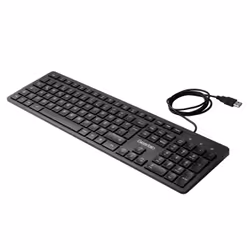 eSTUFF GLB211402 keyboard Office USB QWERTZ German Black