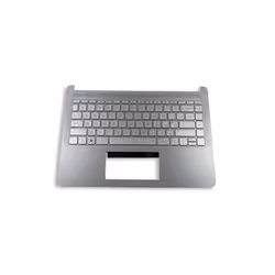 UK Silver keyboard and palmrest - HP 14S-DQ1020NA