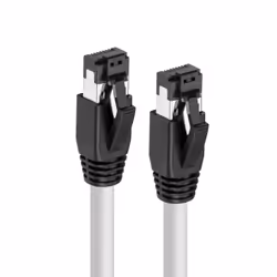 Microconnect MC-SFTP805W networking cable White 5 m Cat8.1 S/FTP (S-STP)