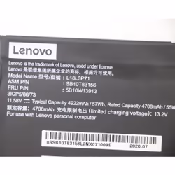 Lenovo 5B10W13913 laptop spare part Battery - Additional view 5
