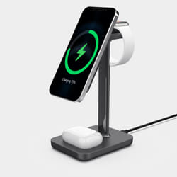 eSTUFF ES638201 mobile device charger Smartphone Aluminium AC Wireless charging Fast charging Indoor
