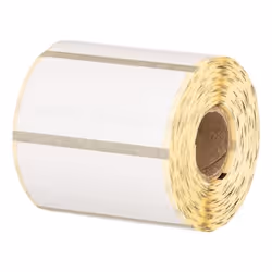 Zebra Z-Select 2000D, White, Self-adhesive printer label, Die-cut label, Roll, Paper, Direct thermal