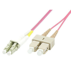 Microconnect FIB422004P InfiniBand/fibre optic cable 4 m LC SC Pink