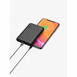 eSTUFF ES641031 power bank Lithium Polymer (LiPo) 10000 mAh Black