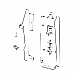 Metal Backplate. for Castles S1F2. QTY 50 MOQ