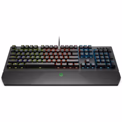 Rapid speed. Quiet keys.Strike every key in near silence with the all-new HP Pavilion Gaming Keyboard 800. Optimized for fast ...