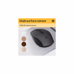 150 Wireless Mouse, 1600 DPI Optical Mouse Sensor, 2.4GHz Wireless USB Receiver Included, Ambidextrous Design, 3 Buttons, Scroll Wheel, Up to 10 Month - Additional view 3