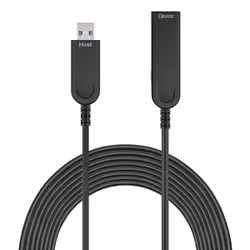 Microconnect MC-USB3.0AAF25AOP USB cable USB 3.2 Gen 2 (3.1 Gen 2) 25 m USB A Black
