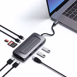 Satechi ST-UCMXAM laptop dock/port replicator USB 3.2 Gen 1 (3.1 Gen 1) Type-C Grey - Additional view 5