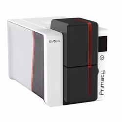 Evolis PM20025E. Print technology: Dye-sublimation. Maximum resolution: 300 x 300 DPI. Product colour: White