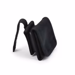 Alternative to a standard belt clip. One piece connects to the user’s belt and one piece (D-Ring Adapter Belt Attachment) att ...