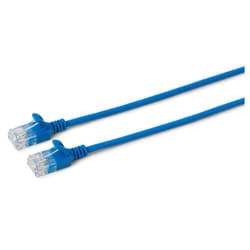 Microconnect V-UTP6A0015B-SLIM networking cable Blue 0.15 m Cat6a U/UTP (UTP)