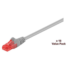 Microconnect V-UTP602VP networking cable Grey 2 m Cat6 U/UTP (UTP)