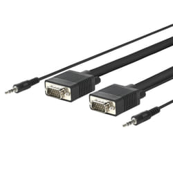 Microconnect MONGG10BMJ video cable adapter 10 m VGA (D-Sub) + 3.5mm B