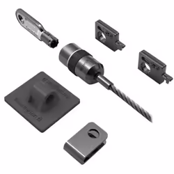 Kensington Master Keyed Desktop & Peripherals Locking Kit - Administrator access with user keys – (M, 2.4 m, Kensington, Roun ...