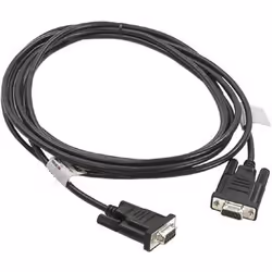 HPE CABLE,SER DTE,DB9F, Black, 3.7 m, 9-pin D-sub (F), 9-pin D-sub (F), D-sub, Black